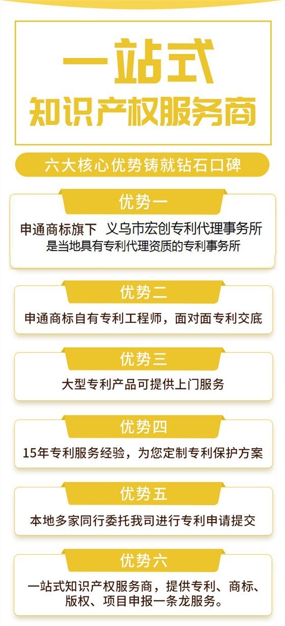 外观专利申请为什么找申通商标 一站式知识产权服务商
